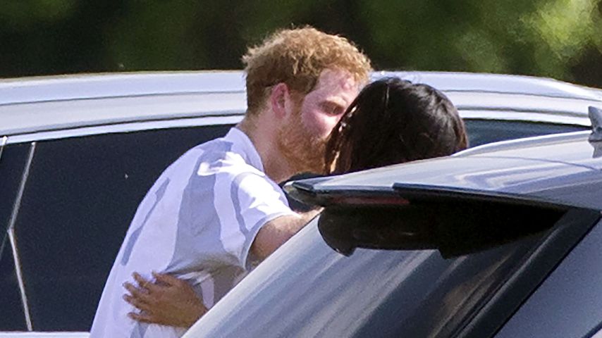 Prinz Harry und Meghan Markle beim Turnier in Ascot