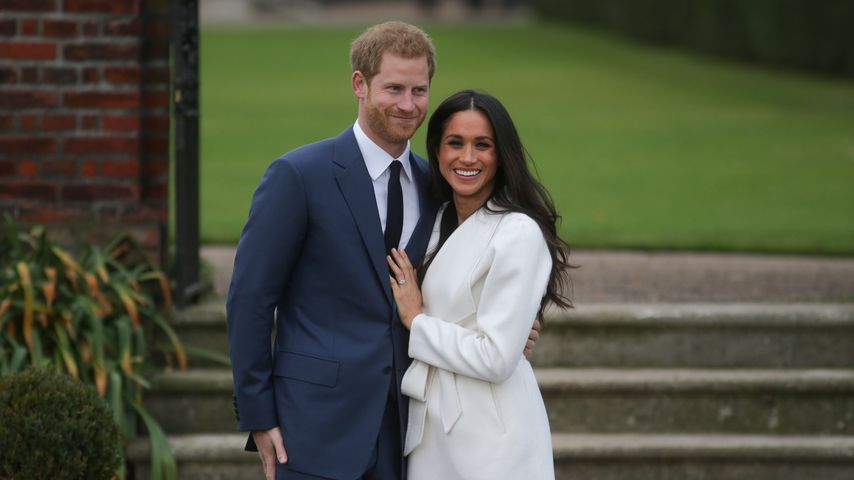 Prinz Harry und Meghan Markle bei ihrem Verlobungs-Fotoshooting