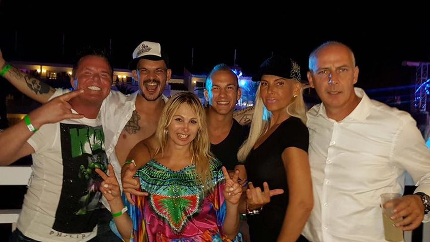 Prinz Marcus, Ben Tewaag, Dolly Dollar, Frank Stäbler, Natascha Ochsenknecht und Mario Basler auf Ib