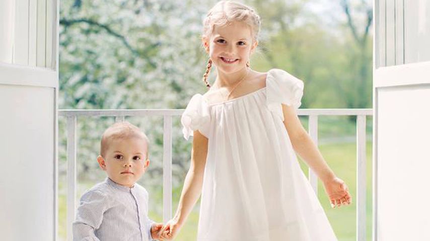 Prinz Oscar und Prinzessin Estelle im Juni 2017