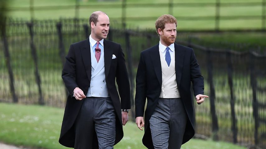 Prinz William und Prinz Harry bei Pippas Hochzeit