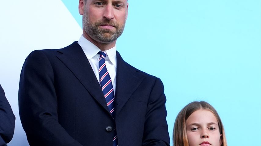 Deshalb nahm William nur Charlotte mit zum EM-Finale