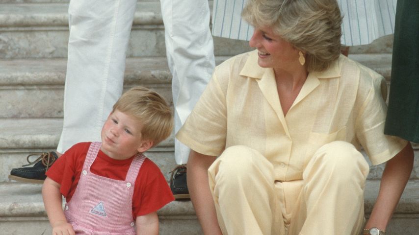 Prinz Harry und Prinzessin Diana
