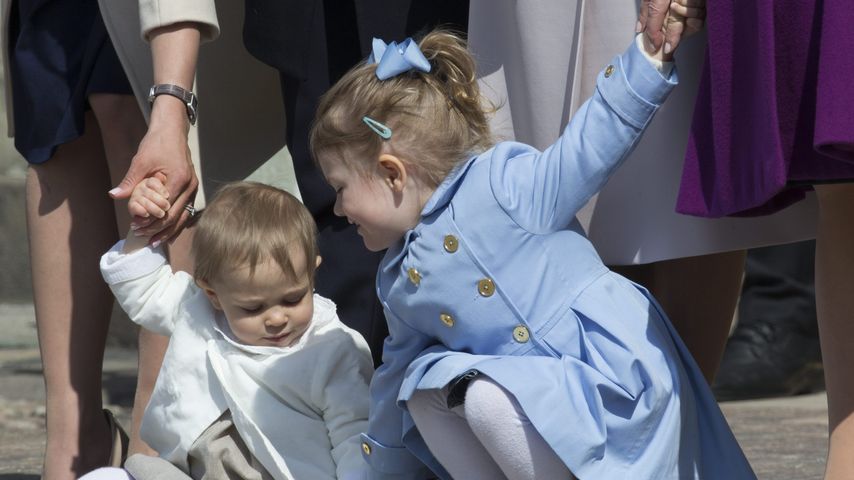 Prinzessin Leonore von Schweden und Prinzessin Estelle von Schweden