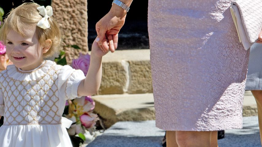 Prinzessin Estelle von Schweden und Prinzessin Victoria von Schweden
