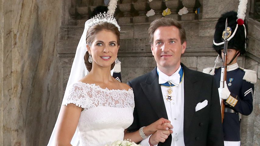 Madeleine von Schweden und Christopher O'Neill bei ihrer Hochzeit im Juni 2013