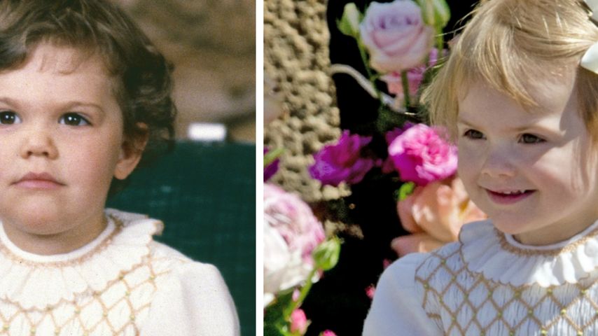 Prinzessin Estelle von Schweden und Prinzessin Victoria von Schweden