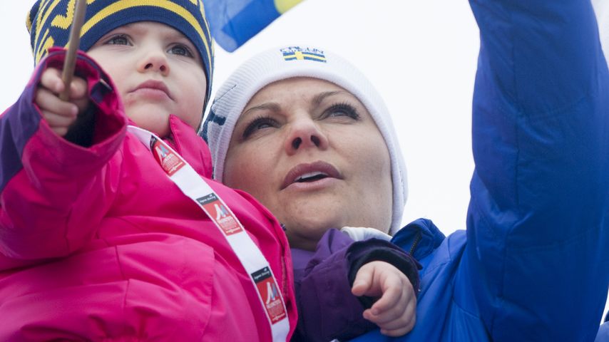 Prinzessin Estelle von Schweden und Prinzessin Victoria von Schweden