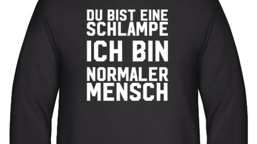 Pullover mit Pietros Spruch