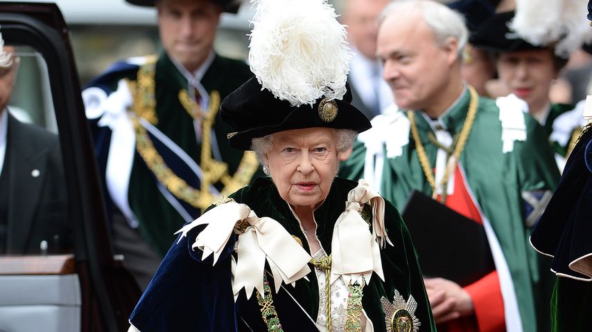 Queen Elizabeth II. in Edinburgh