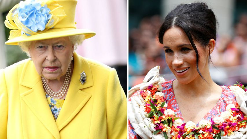 Angst vor der Queen: Brach Meghan deshalb ihren Auftritt ab?