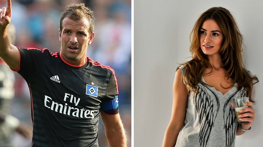 Rafael van der Vaart und Christie Bokma