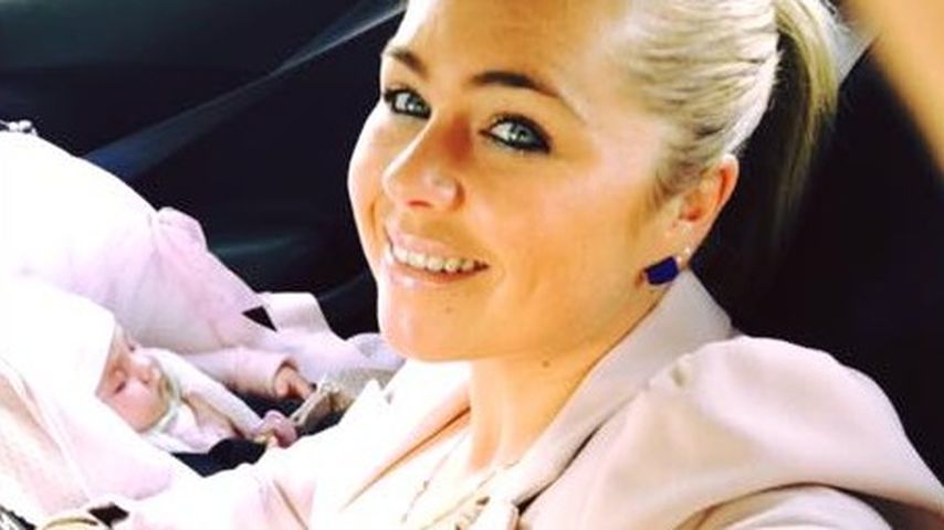Rebecca Kratz mit ihrer Tochter Alaia-Claire