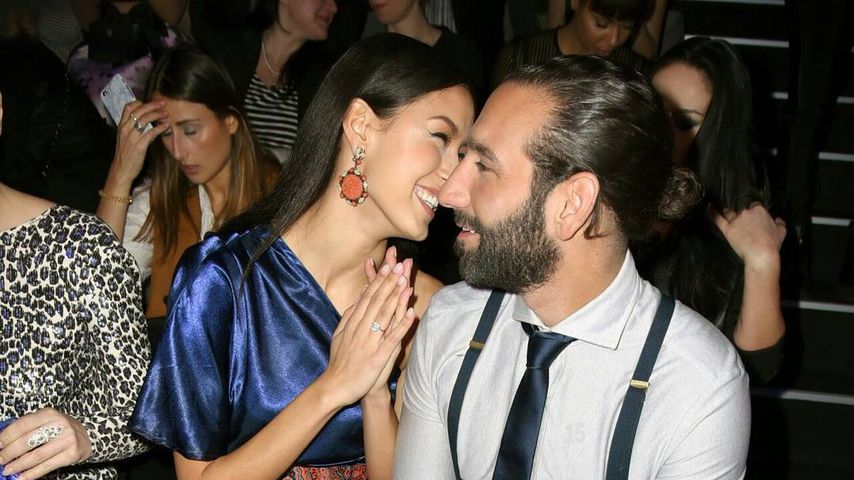 Rebecca Mir und Massimo Sinató bei einem Event