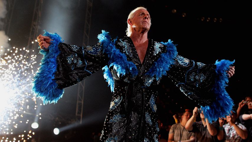 Ric Flair bei einem Kampf in Melbourne 2009
