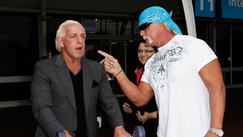Ric Flair und Hulk Hogan, November 2009