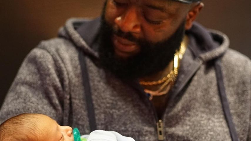 Rick Ross mit DJ Khaleds Sohn