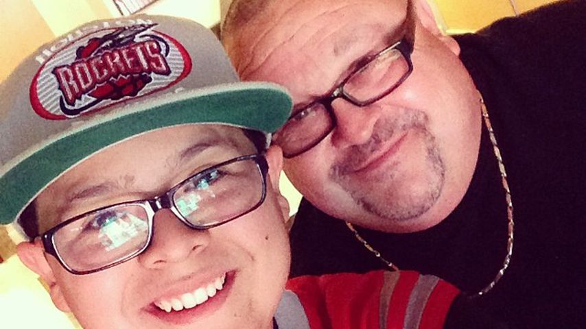Rico Rodriguez mit seinem Papa