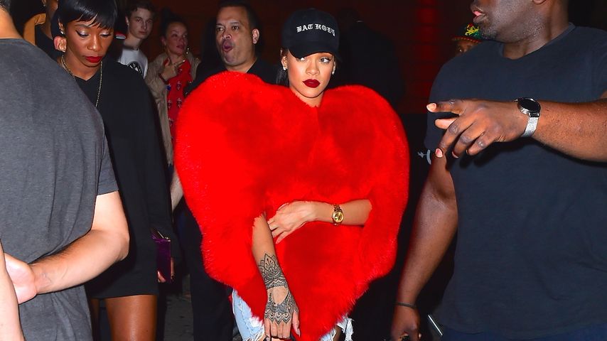 Rihanna beim Verlassen des Clubs "1Oak" in New York