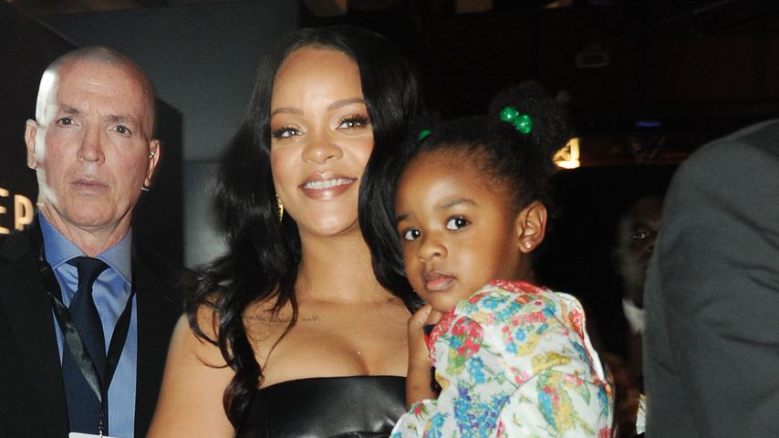 Rihanna mit ihrer Nichte Majesty