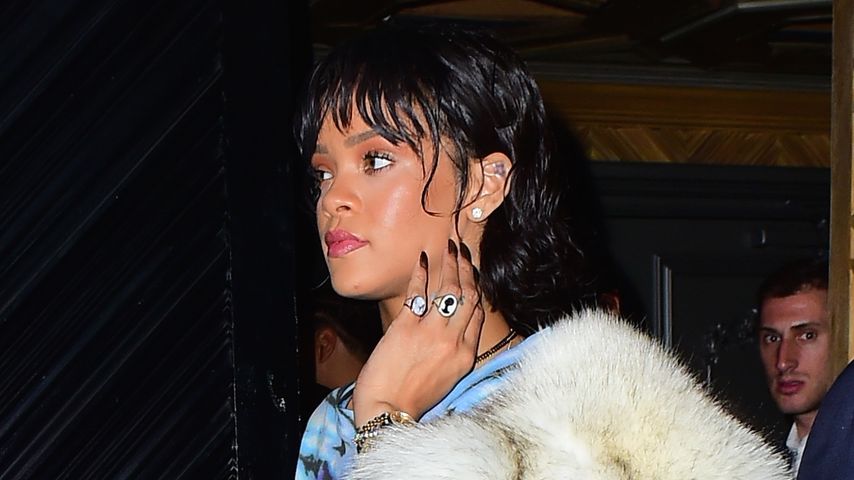 Rihanna an einem New Yorker Nachtclub