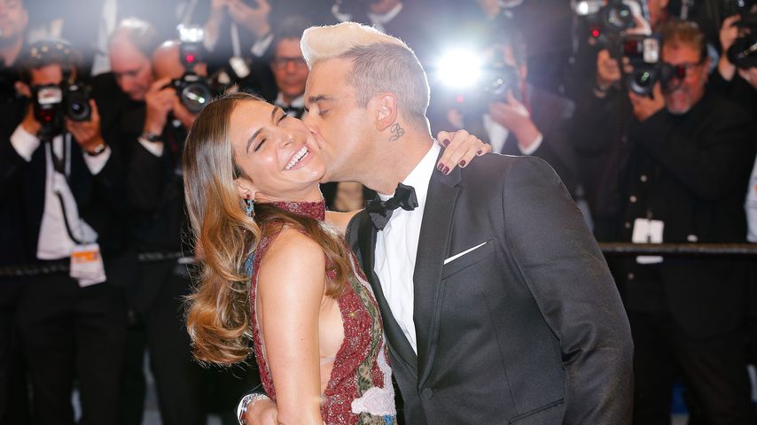 Robbie Williams und Ayda Field bei den Filmfestspielen in Cannes