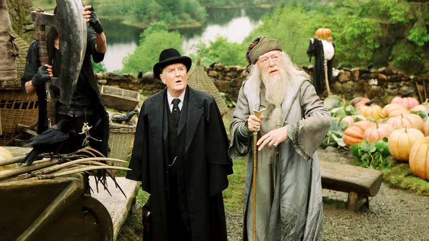 Robert Hardy als Cornelius Fudge in Harry Potter