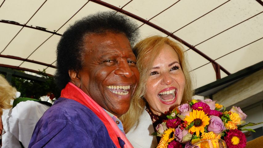 Roberto Blanco und seine Frau Luzandra auf dem Oktoberfest 2014