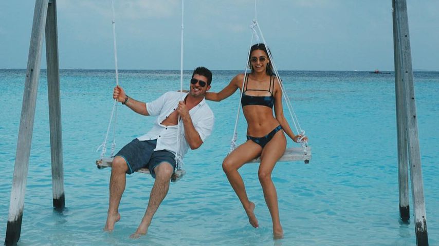 Robin Thicke und April Love Geary auf den Malediven