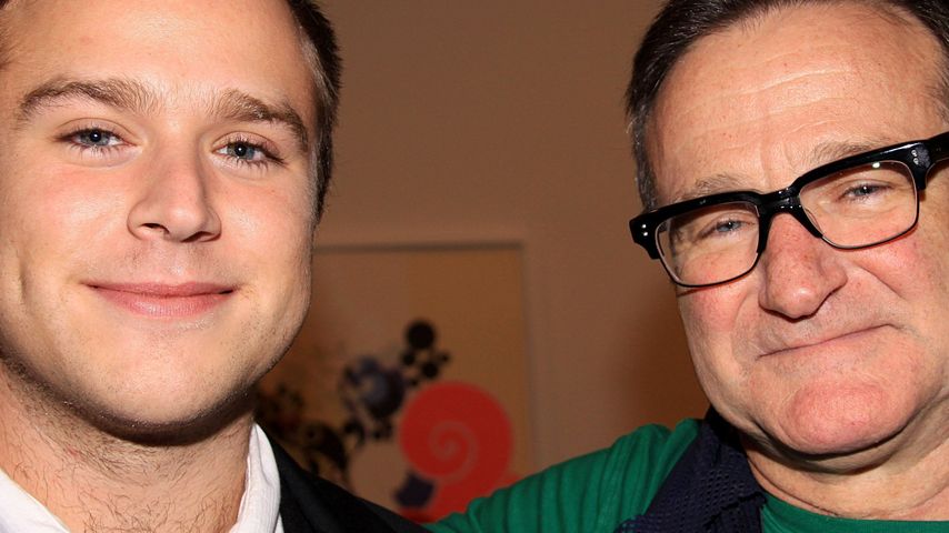 Robin Williams und Zachary Pym Williams
