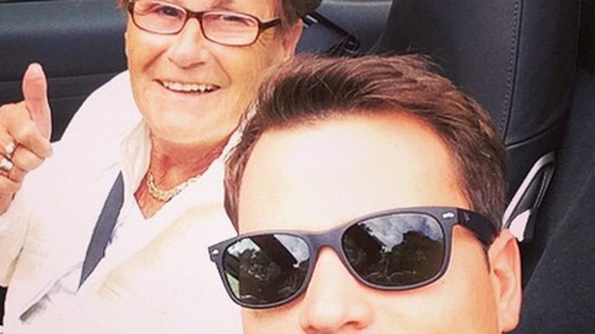 Rocco Stark mit seiner Oma