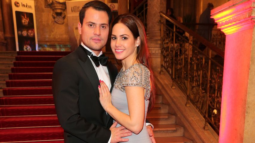 Rocco Stark und Angelina Heger beim Wiener Filmball