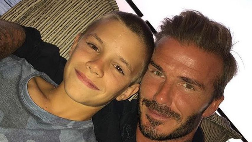 Romeo und David Beckham