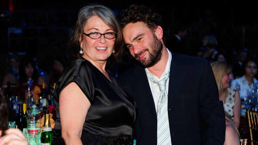 Roseanne Barr und Johnny Galecki