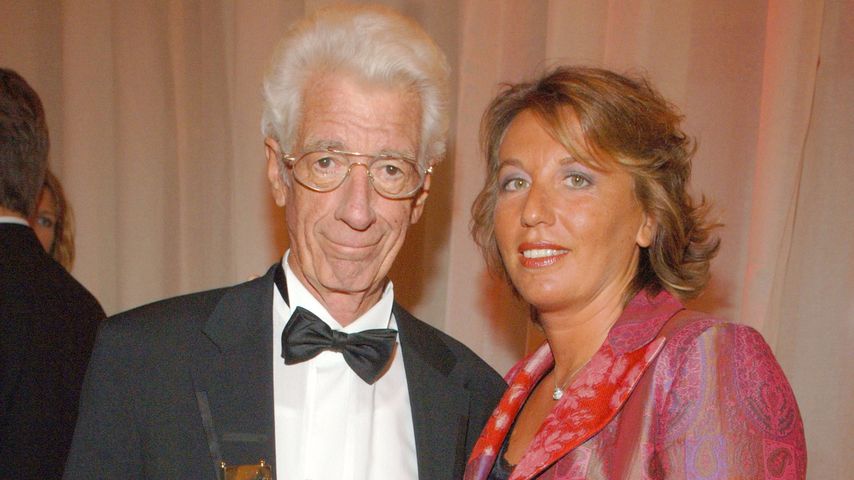 Rudi Carrell mit Ehefrau Simone bei der Goldenen Kamera in Hamburg