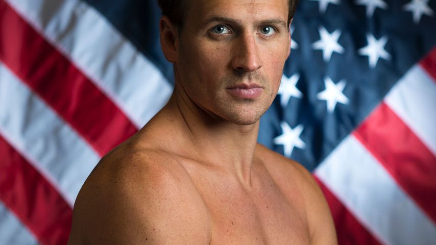 Ryan Lochte beim Shooting der US-Sportler für Olympia