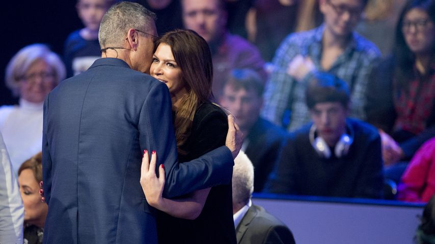 Sabia Boulahrouz und Uri Geller
