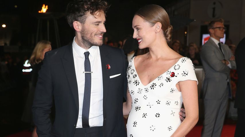 Schauspieler Sam Claflin und Ehefrau Laura Haddock