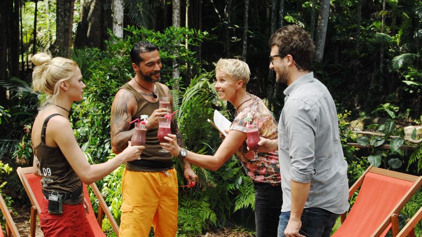 Aurelio Savina, Sonja Zietlow, Daniel Hartwich und Sara Kulka