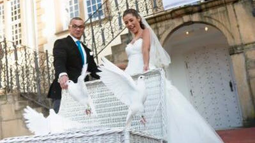 Pietro und Sarah Lombardi bei ihrer Hochzeit