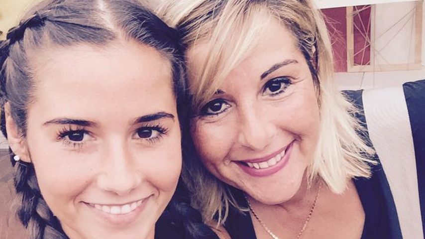 Sarah Lombardi mit ihrer Mutter Sonja Strano