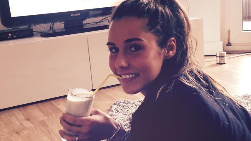 Sarah Lombardis Social-Media-Werbung für Fit-Banana-Shake