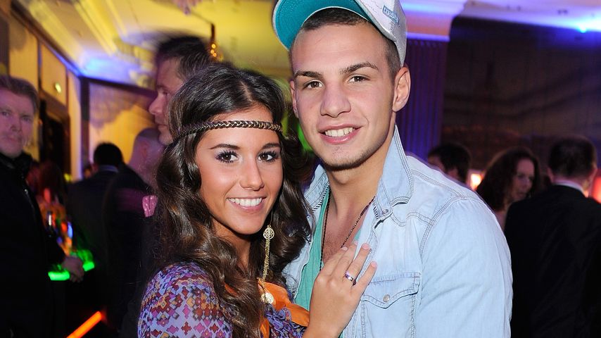 Sarah und Pietro Lombardi bei der Movie Media Meets Party, 2012