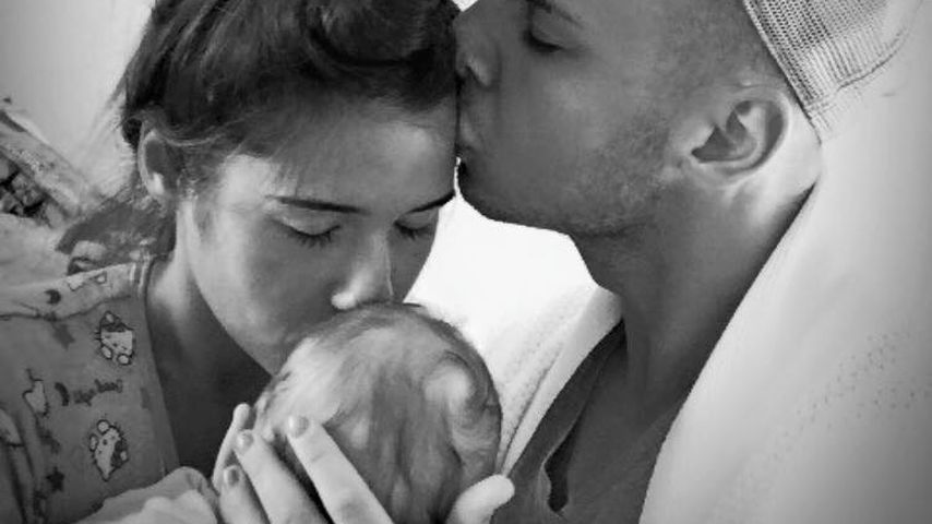 Sarah und Pietro Lombardi mit ihrem Sohn Alessio