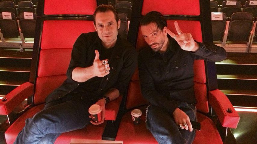 Sascha Vollmer und Alec Völkel von The BossHoss bei "The Voice of Germany"