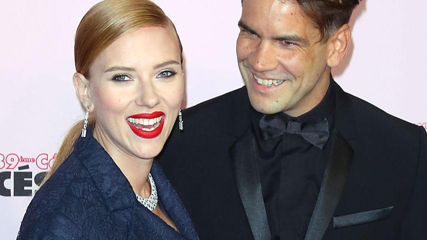 Scarlett Johansson und Romain Dauriac