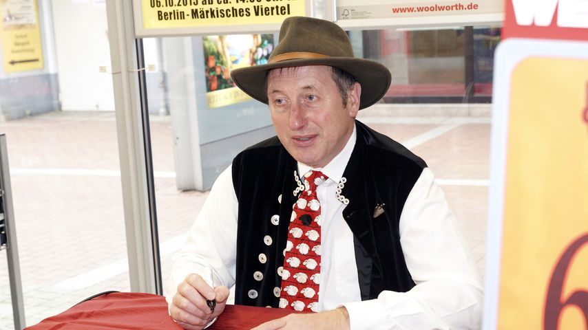 Schäfer Heinrich bei seiner Autogrammstunde in Berlin