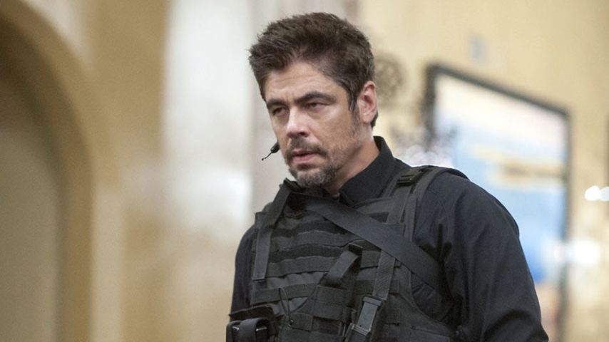 Benicio Del Toro in "Sicario"