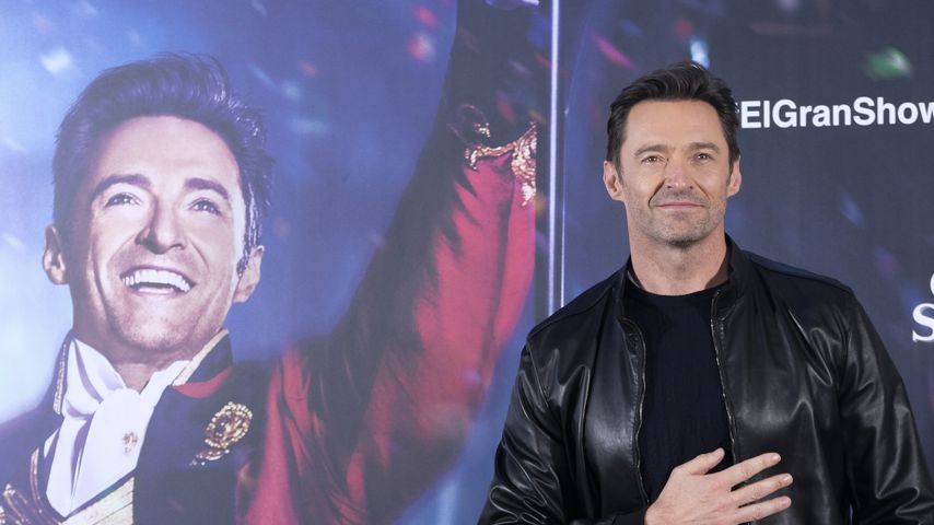 Schauspieler Hugh Jackman bei einem Event zu "The Greatest Showman"
