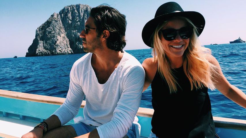 Schauspielerin Claire Holt und Andrew Joblon